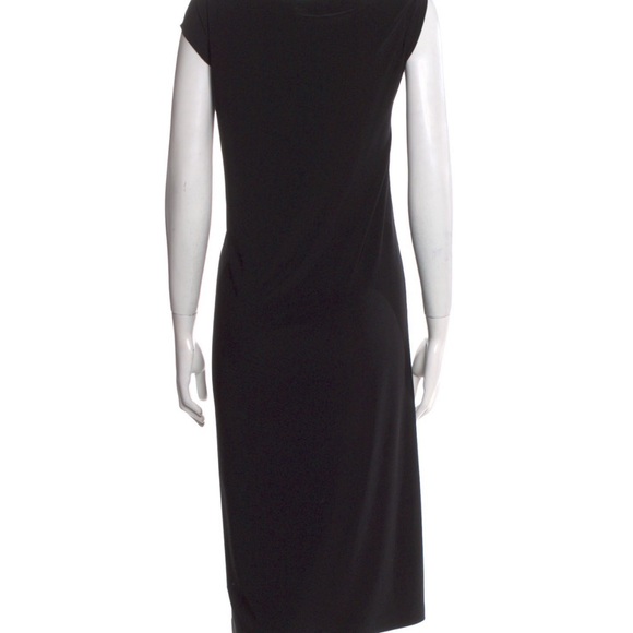 Black Norma Kamali Shift Dress - size Medium - Picture 3 of 4